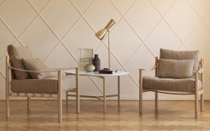 Poltroncine e tavolino Iko - Rodolfo Dordoni Flou Genesin