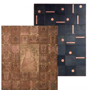 Quadro Wild Geometries, Yoko02 - DeFrame De Castelli