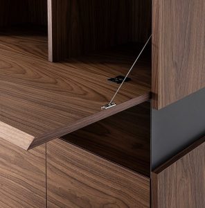 Dettaglio mobile contenitore Stac - Desalto Genesin